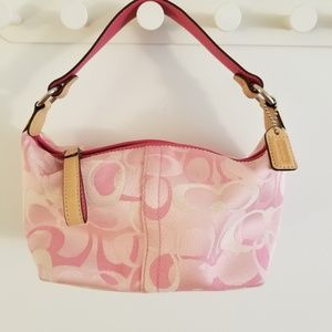 Coach hand held purse